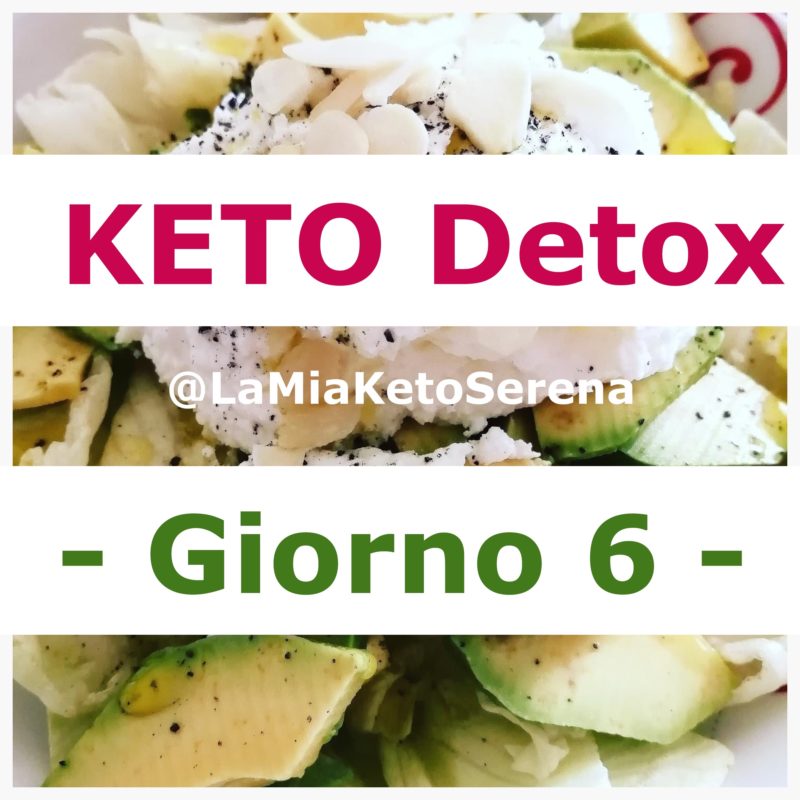 Keto Detox: menù giorno n.6